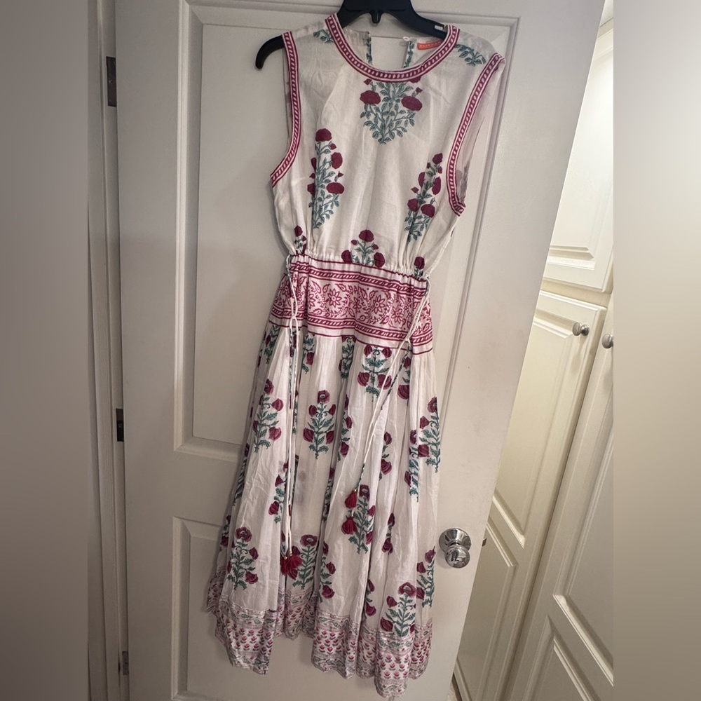 OLIPHANT Sleeveless Piped Maxi - Napa Red large - Picture 5 of 8